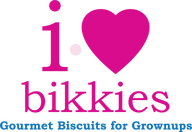 I Heart Bikkies logo